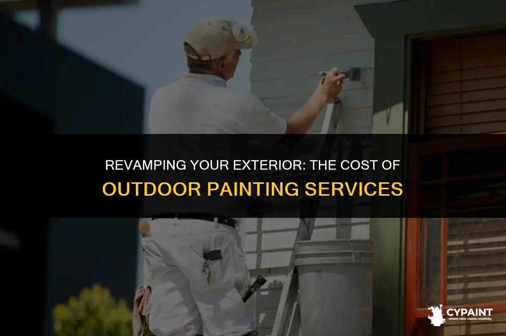 what is the average price to have the outdoors painted