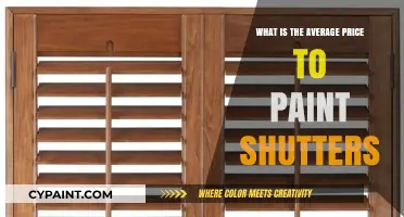Average Cost to Paint Shutters: What Homeowners Should Expect