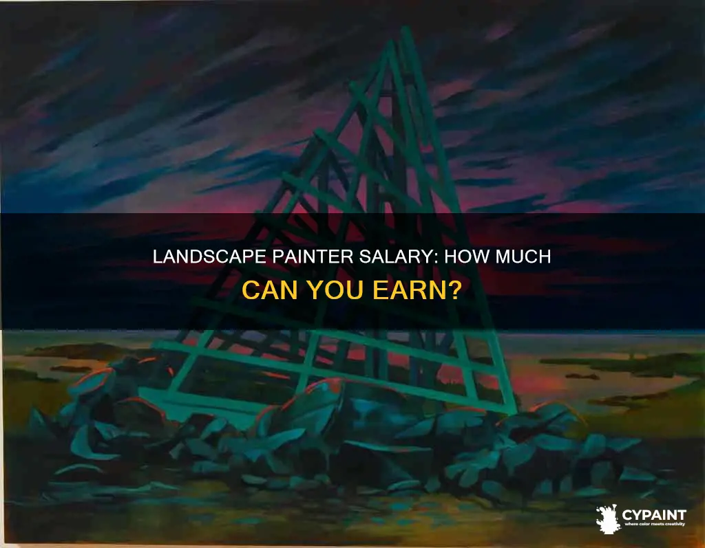 what is the average salary of a landscape painter