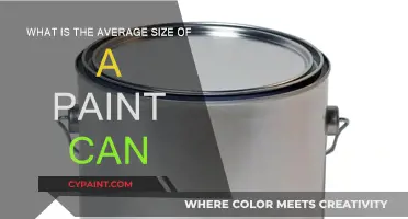 Standard Paint Can Sizes: How Big Are They?
