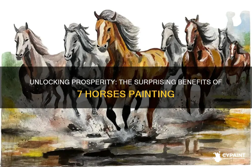 what is the benefits of 7 horses painting
