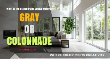 Choosing the Perfect Neutral: Mindful Gray vs. Colonnade Paint