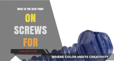 Why Screws Have Blue Paint: Purpose and Benefits Explained