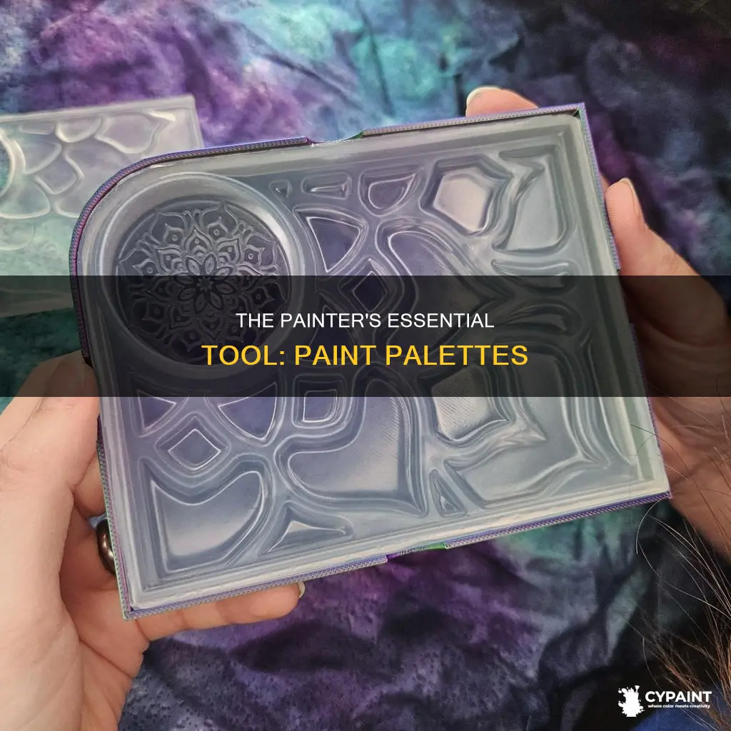 what is the board painters put their paint on