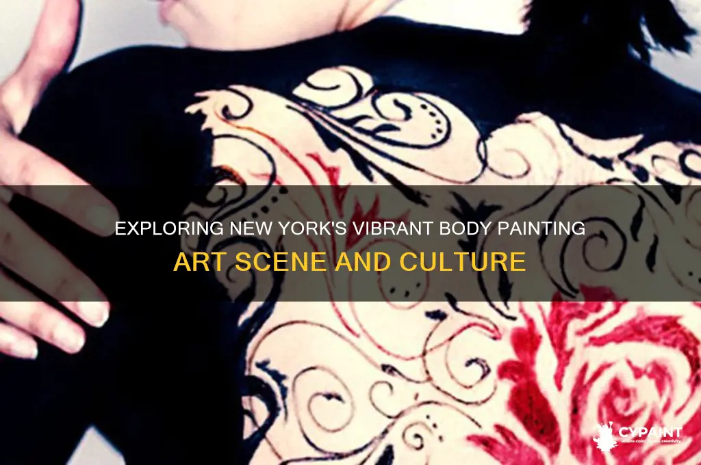 what is the body painting in new york