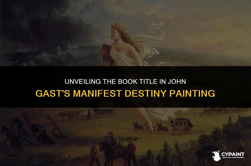 what is the book name in the manifest destiny painting