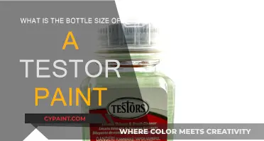 Testor Paint: Standard Bottle Sizes for Your Projects