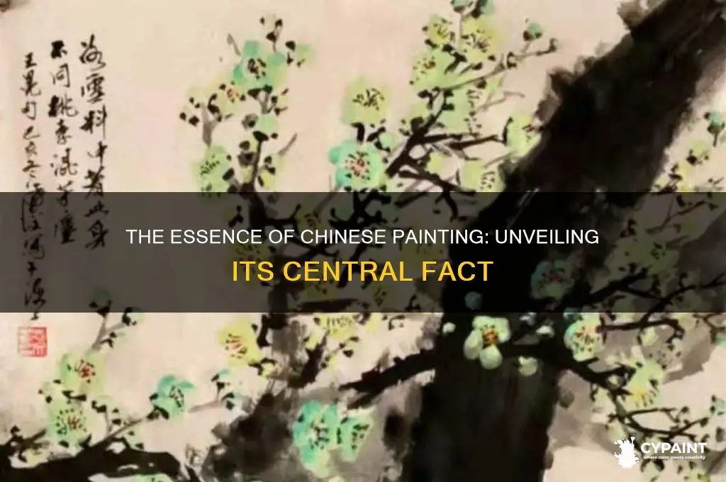 what is the central fact of chinese painting