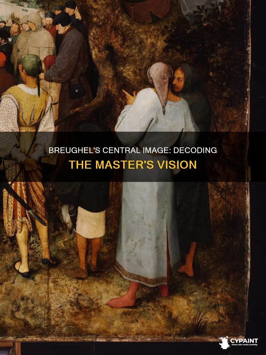 what is the central image in breughel