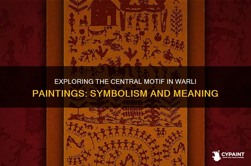 what is the central motif in warli paintings