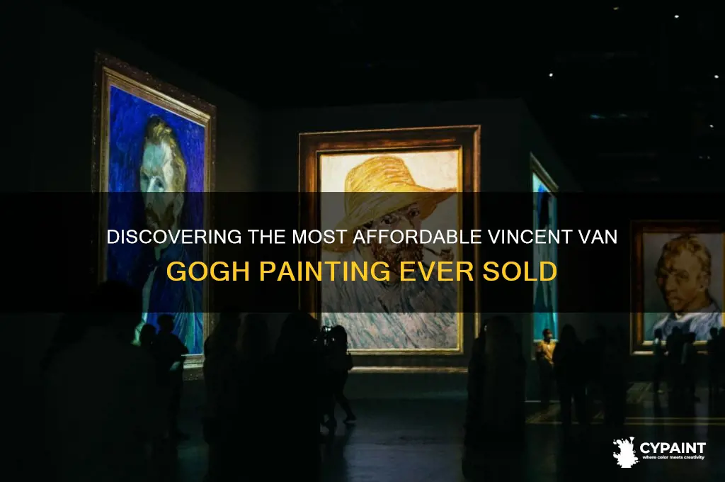 what is the cheapest vincent van gogh painting