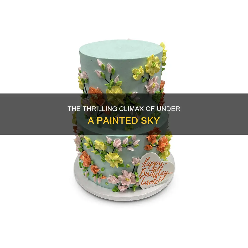 what is the climax of under a painted sky