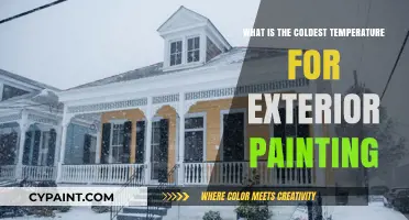 Optimal Exterior Painting: Coldest Temperature Limits for Best Results