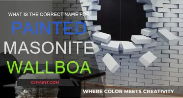 Painted Masonite Wallboard: A Guide to Its Proper Name