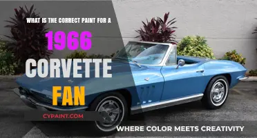 Reviving Classics: The Perfect Paint Match for Your 1966 Corvette Fan