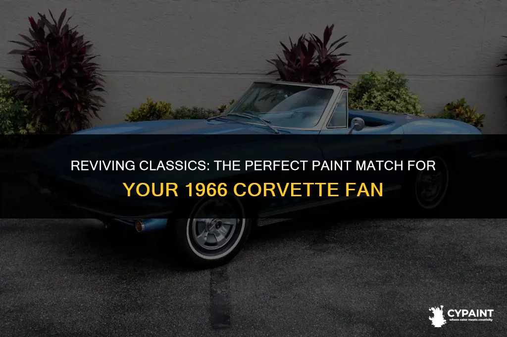 what is the correct paint for a 1966 corvette fan