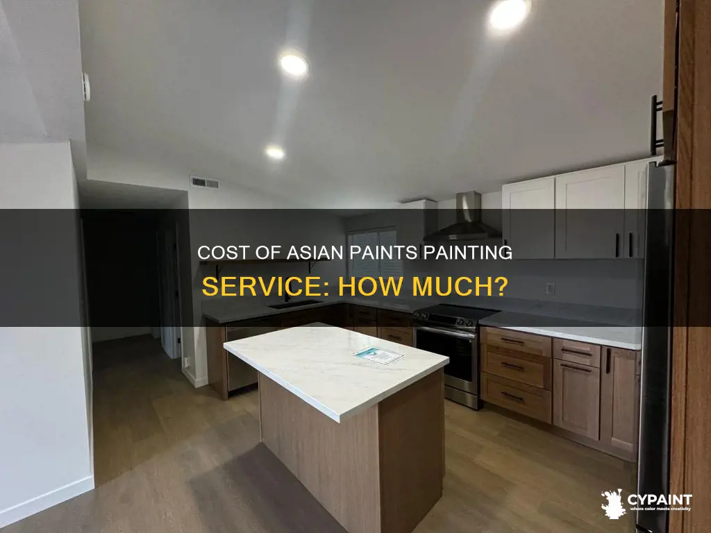 what is the cost of asian paints painting service