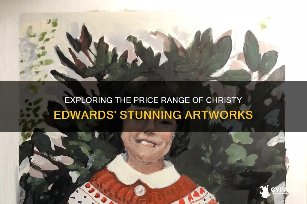 what is the cost of christy edwards paintings