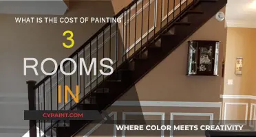 Painting Three Rooms: How Much Does It Cost?