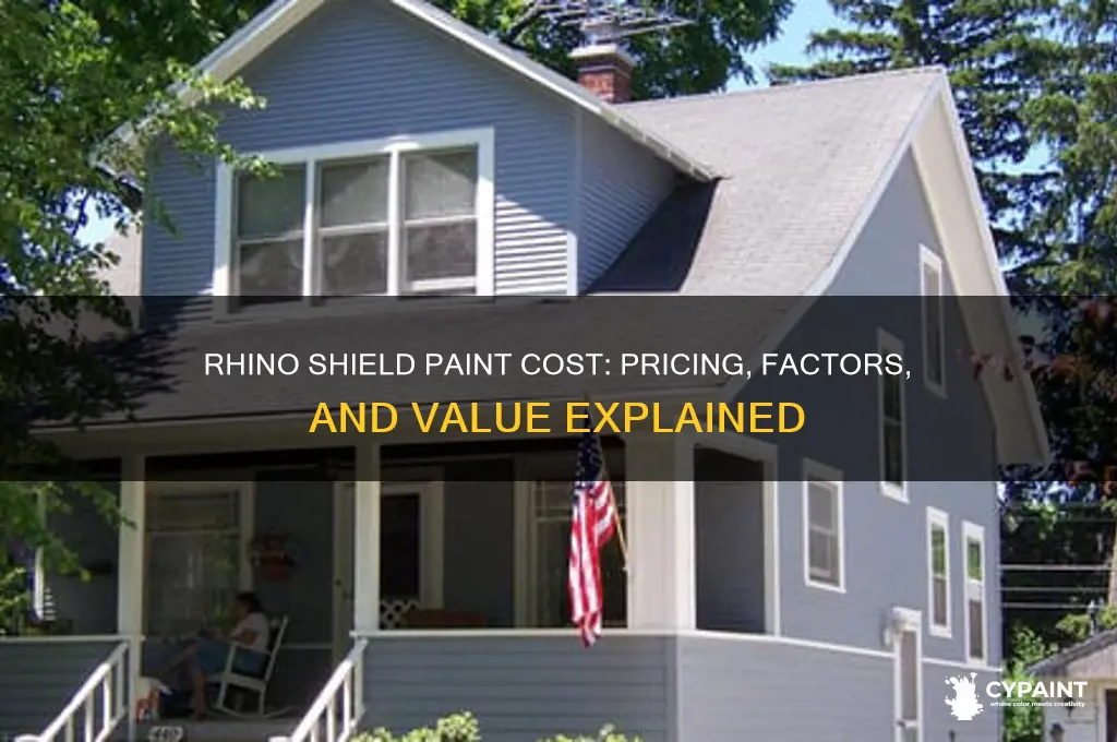 what is the cost of rhino shield paint