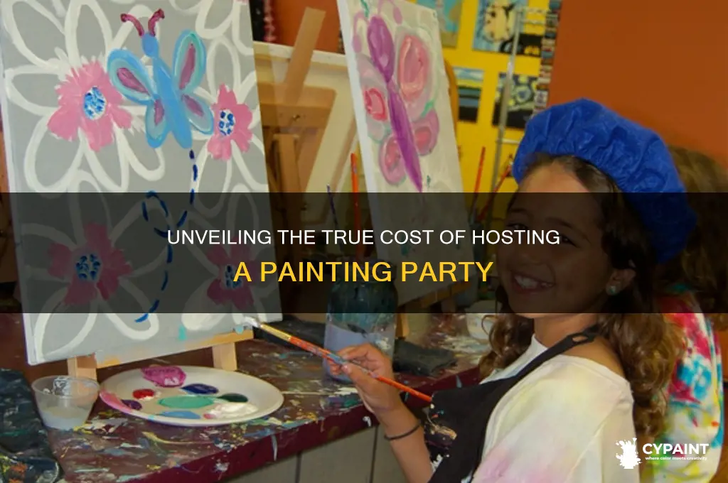 what is the cost of the painting party