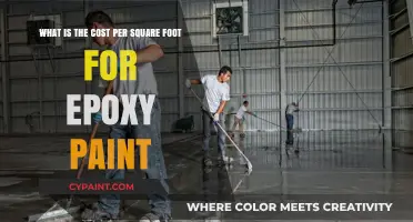 Epoxy Paint Cost Breakdown: Understanding Square Foot Pricing