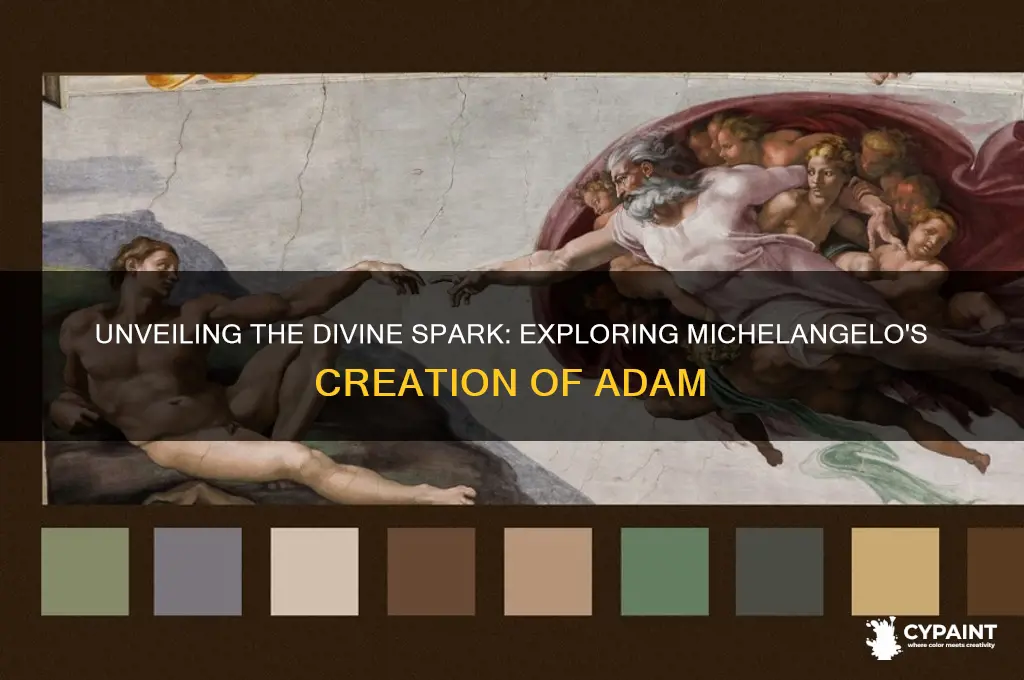 what is the creation of adam painting about