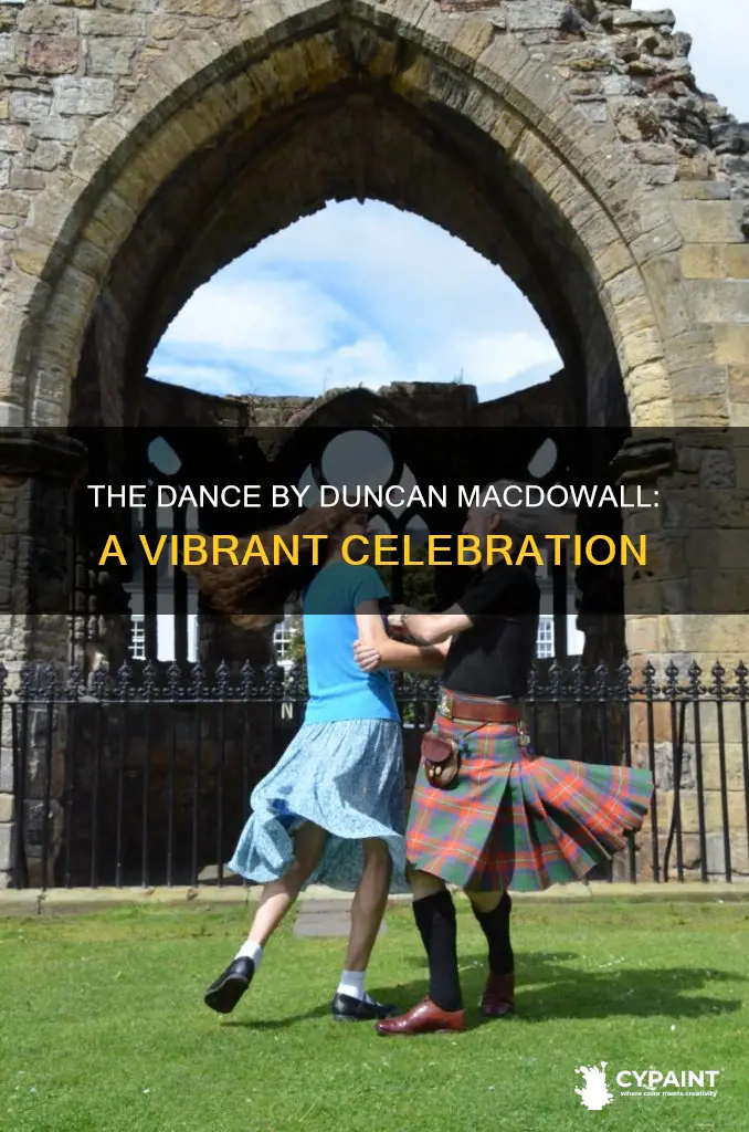 what is the dance painted by duncan mcdowall about