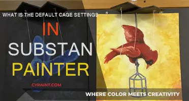 Cage Settings in Substance Painter: Default Setup Guide