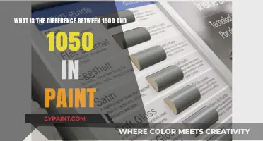 Exploring Paint Finishes: The Key Differences Between 1500 and 1050