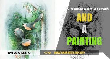 Exploring the Artistic Divide: Drawing vs. Painting Techniques and Mediums