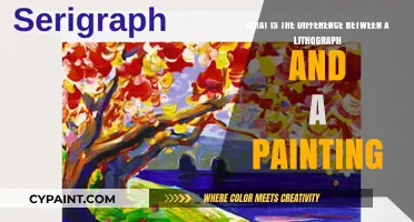 Exploring Art Techniques: Lithography vs. Painting Unveiled