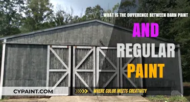Exploring the Key Differences Between Barn Paint and Regular Paint