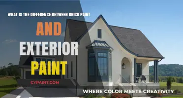 Unveiling the Secrets: Brick Paint vs. Exterior Paint Explained