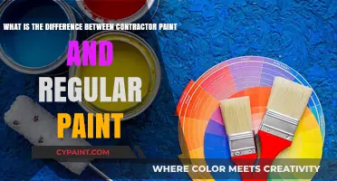 Unveiling the Secrets: Contractor Paint vs. Regular Paint Explained