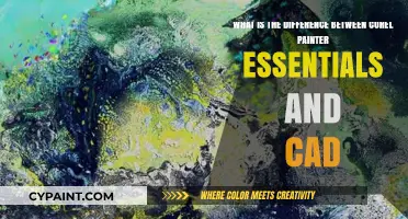 Exploring the Artistic and Technical Realms: Corel Painter Essentials vs. CAD