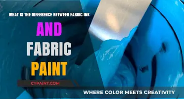 Exploring the Creative Realm: Fabric Ink vs. Fabric Paint