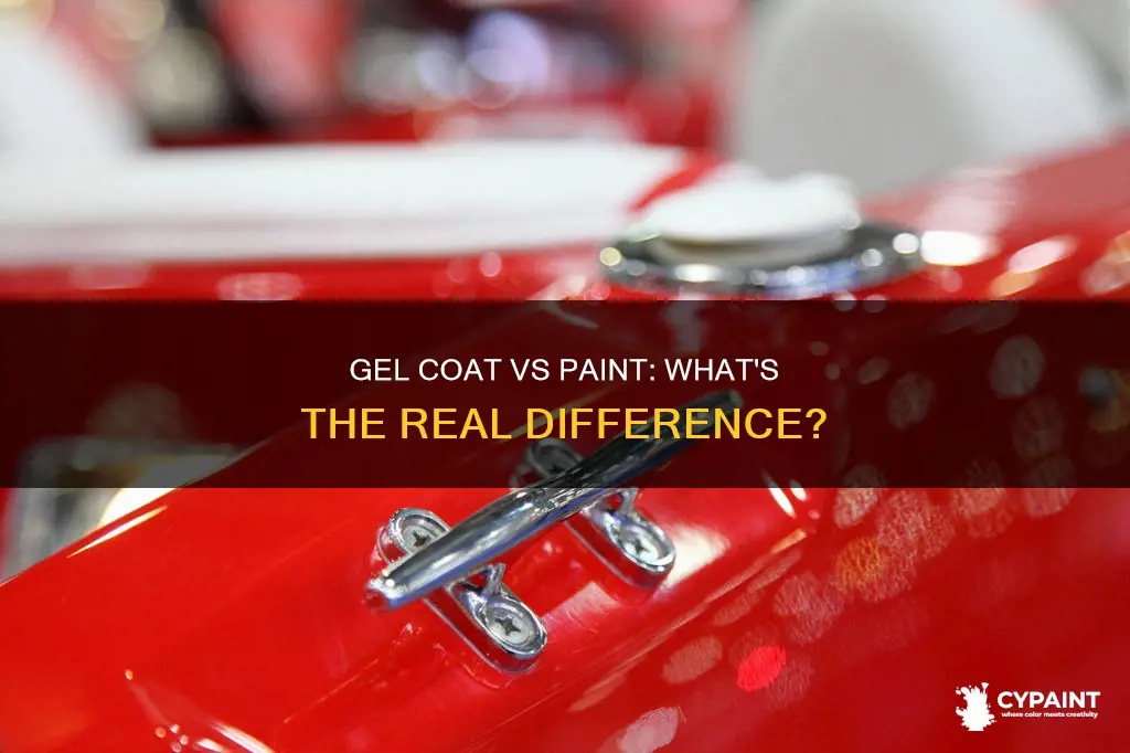 what is the difference between gel coat and paint