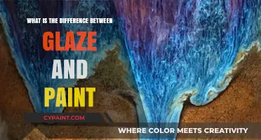Glaze vs. Paint: Understanding the Key Differences and Best Uses