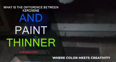 Kerosene vs. Paint Thinner: What's the Difference?