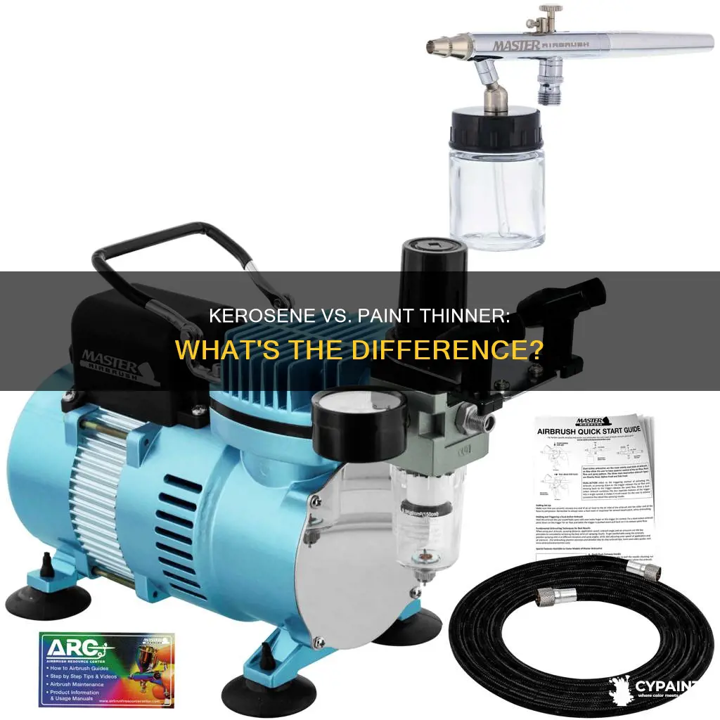 what is the difference between kerosene and paint thinner