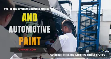 Exploring the Key Differences Between Marine and Automotive Paints