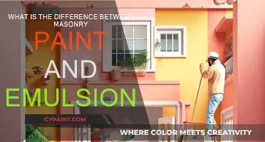 Masonry Paint vs. Emulsion: What's the Difference?