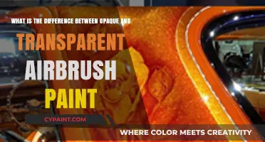 Unveiling the Mystery: Opaque vs. Transparent Airbrush Paints