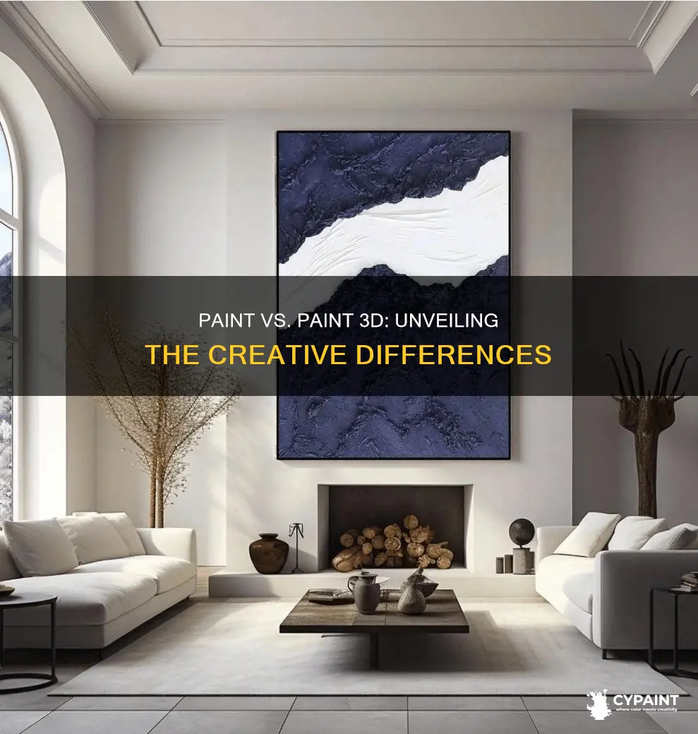what is the difference between paint and paint 3d