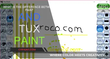 Paint vs. Tux Paint: What's the Difference?