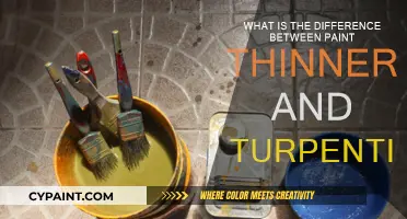 Paint Thinner vs. Turpentine: What's the Difference?