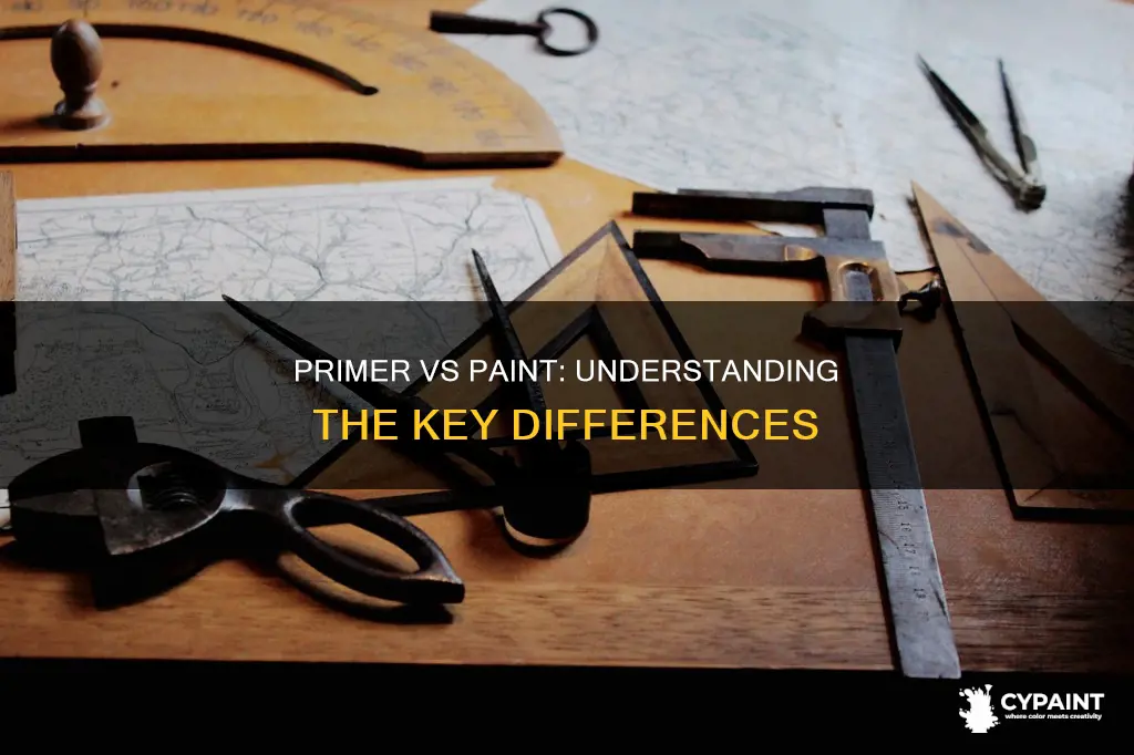 what is the difference between primer and regular paint