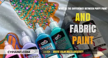 Exploring the Creative Realm: Puffy Paint vs. Fabric Paint