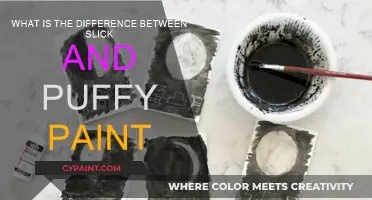 Slick vs Puffy Paint: Understanding the Key Differences